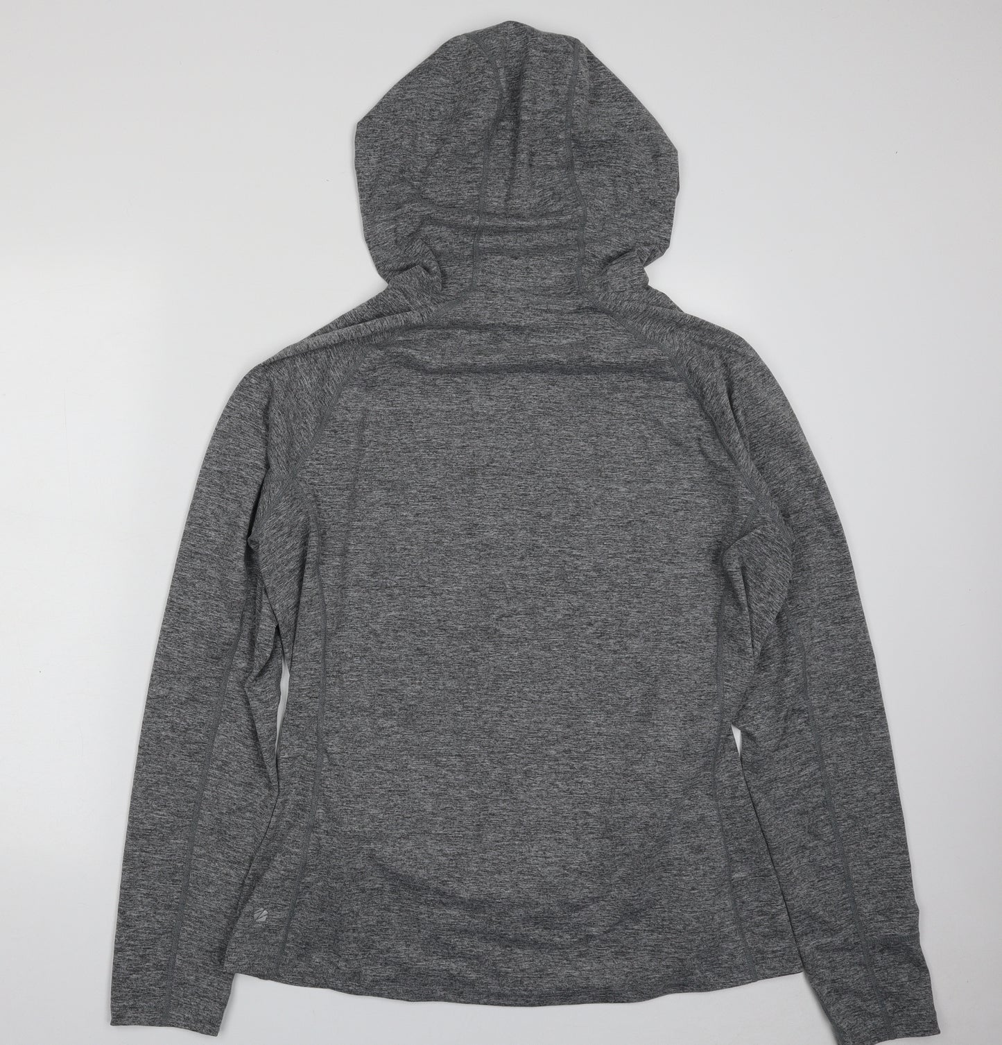 ZAKTI Womens Grey  Polyester Pullover Hoodie Size 18  Pullover - Activewear