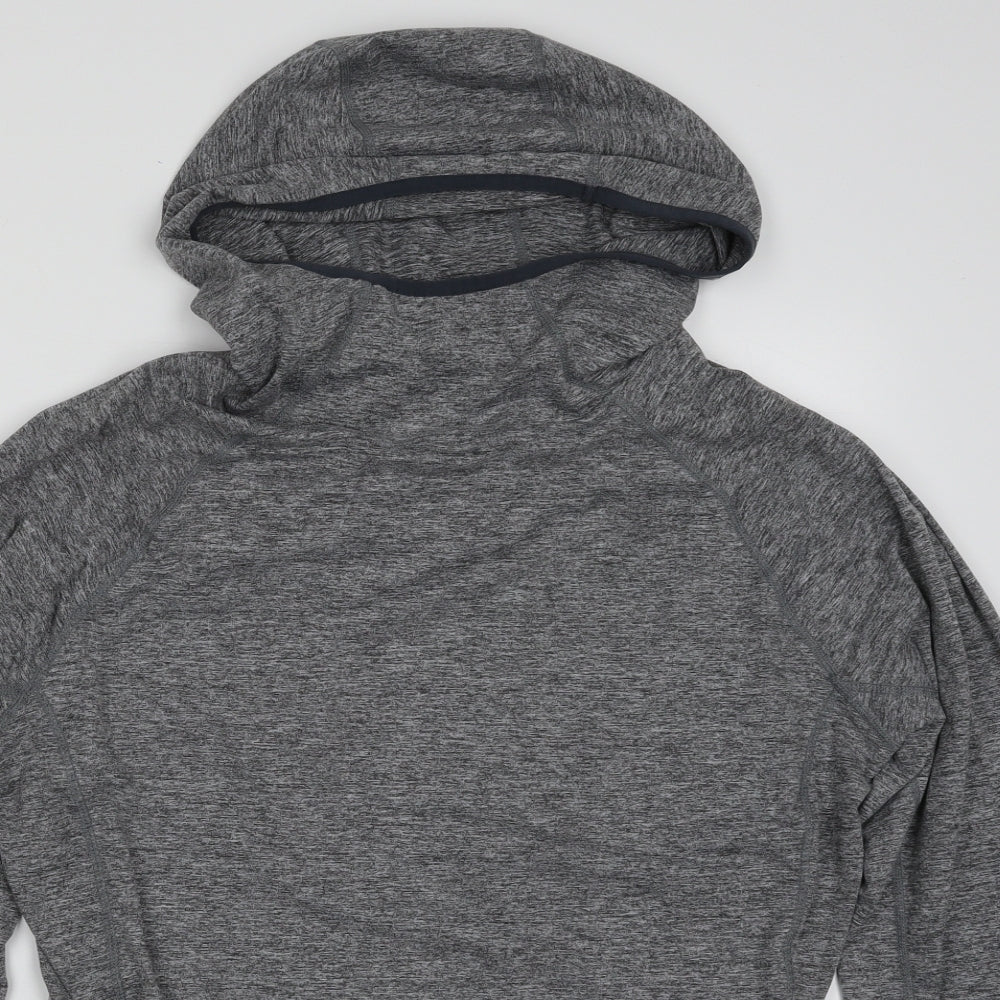 ZAKTI Womens Grey  Polyester Pullover Hoodie Size 18  Pullover - Activewear