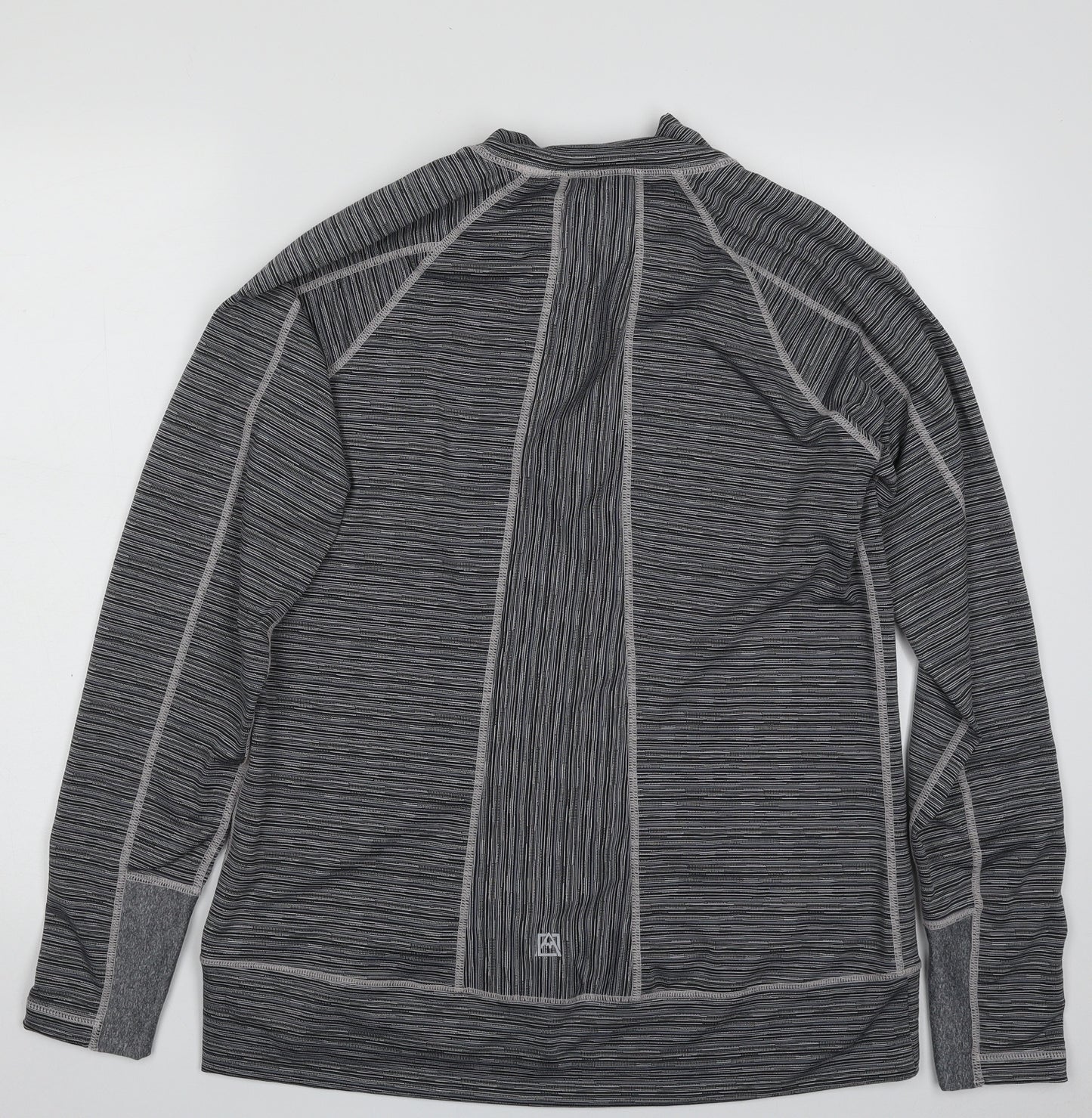 Avalanche Womens Grey  Polyester Pullover Sweatshirt Size L  Pullover - Activewear