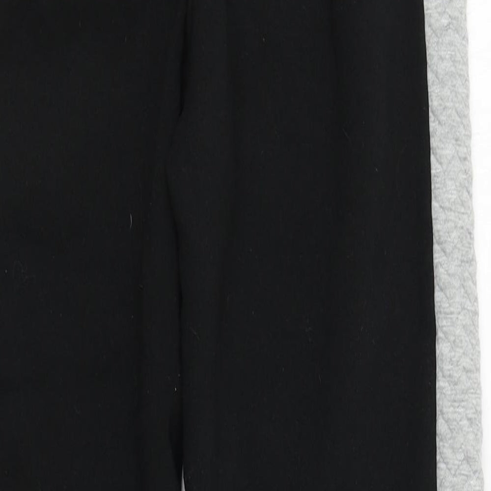 Pat Pat Girls Black  Polyester Jogger Trousers Size 8-9 Years  Regular Pullover