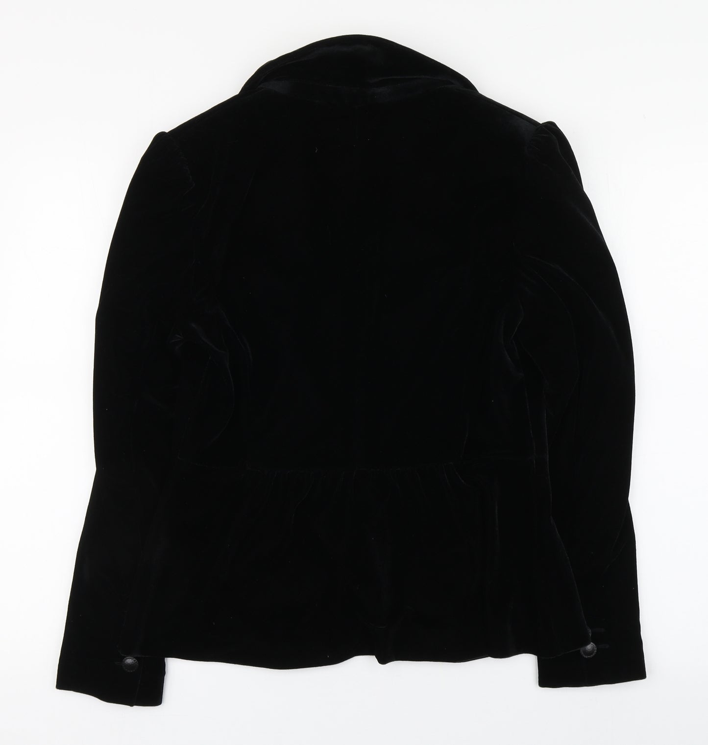 NEXT Womens Black   Jacket Blazer Size 12  Button