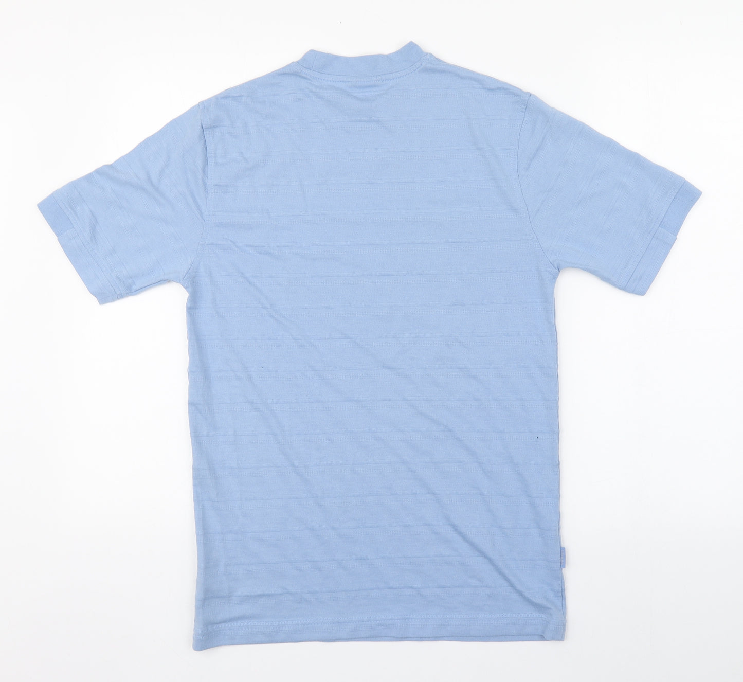 Umbro Mens Blue  Polyester  T-Shirt Size S Round Neck