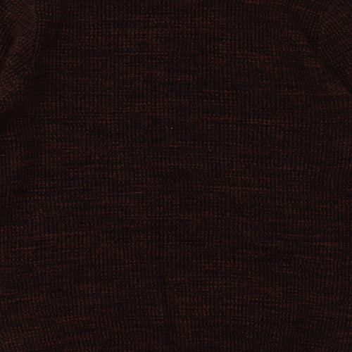 H&M Mens Brown Round Neck  Acrylic Pullover Jumper Size M