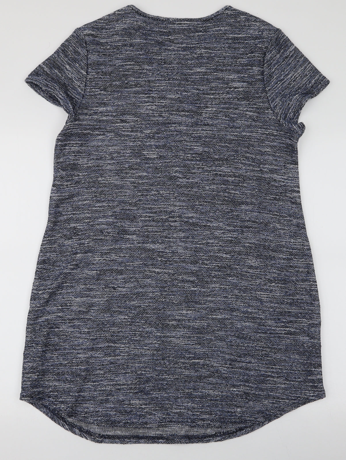 New Look Womens Blue Round Neck  Polyester Pullover Jumper Size 16
