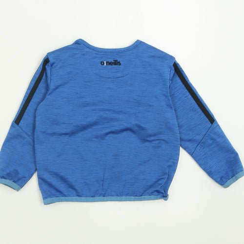 Oneill Boys Blue  Polyester Pullover Casual Size 18-24 Months Crew Neck Pullover