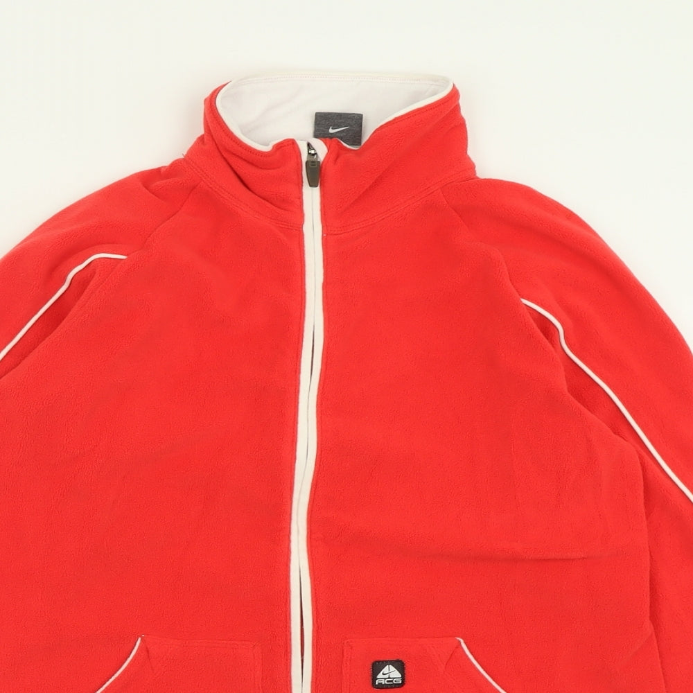 Nike Womens Red   Jacket  Size 14  Zip