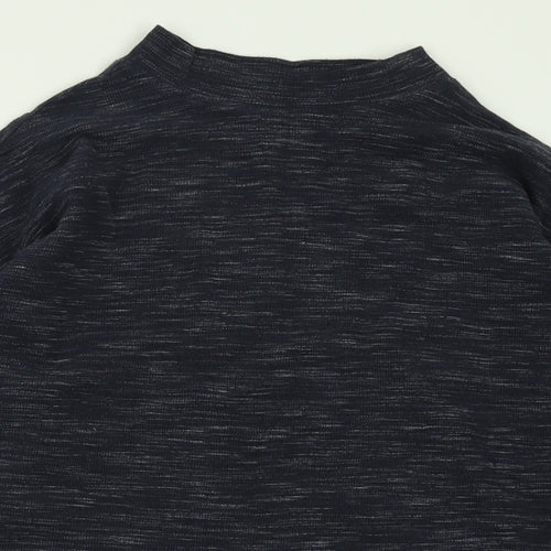NEXT Womens Blue Crew Neck  Polyester Pullover Jumper Size 8