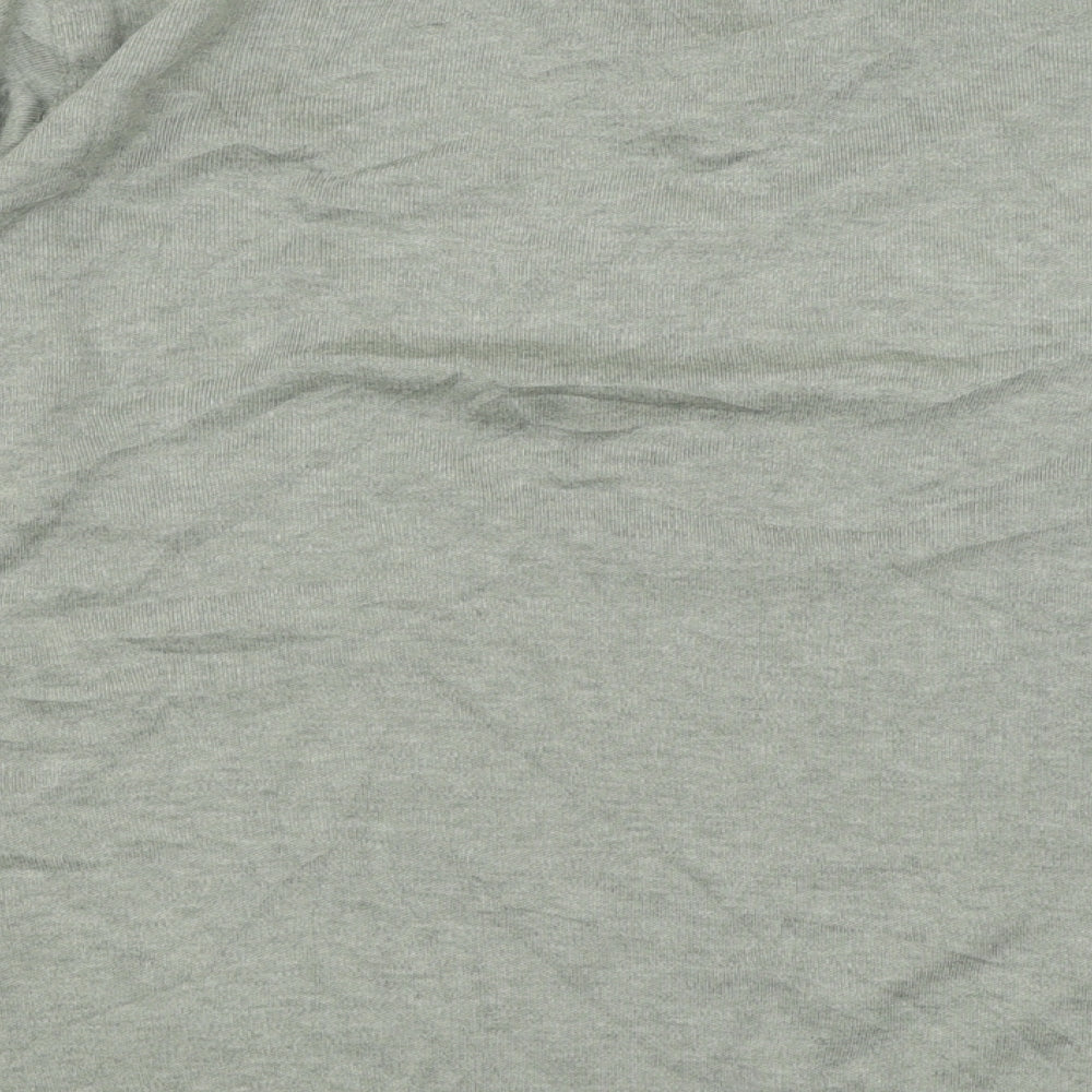 HUGO BOSS Mens Grey V-Neck  Cotton Pullover Jumper Size XL