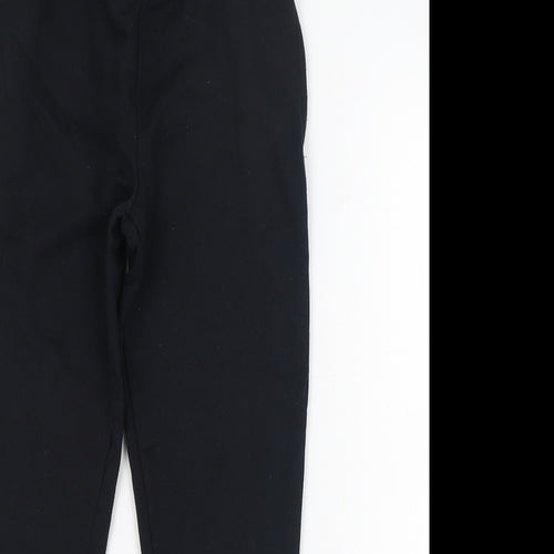 Dunnes Stores Boys Black  Cotton Jogger Trousers Size 8 Years  Regular