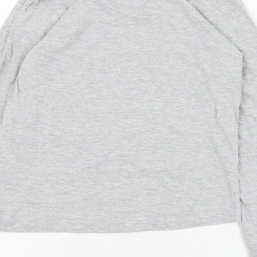 Pep&co Boys Grey  Cotton Basic T-Shirt Size 6-7 Years Round Neck Pullover - Star Wars