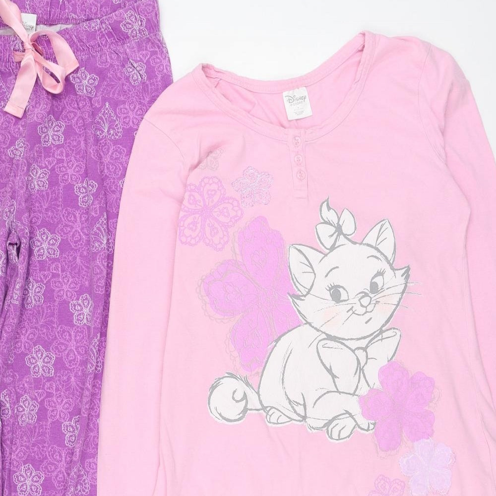Disney Womens Purple  Cotton Top Pyjama Set Size S   - Aristocats, Disney