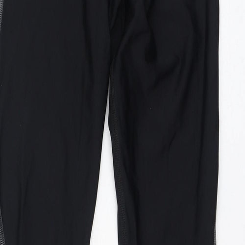 Preworn Girls Black  Polyamide Jogger Trousers Size 12 Years  Regular  - Leggings