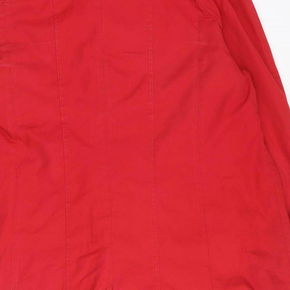 Gerard Womens Red   Gilet Coat Size 22  Zip
