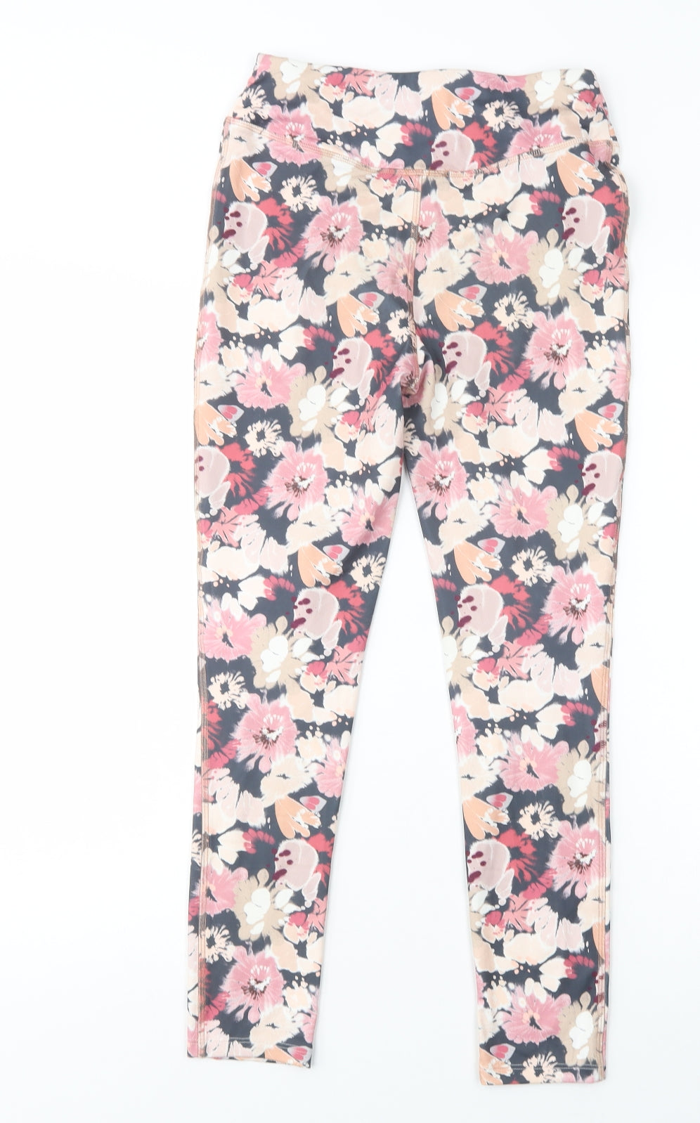 NEXT Girls Pink Floral Polyester Jogger Trousers Size 11 Years  Regular  - Leggings
