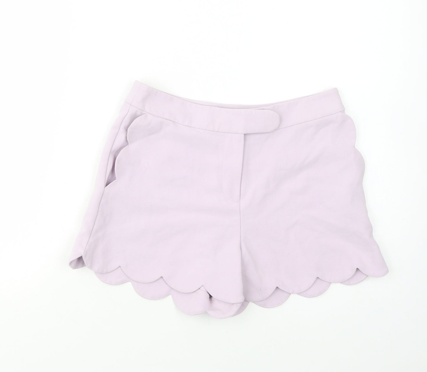 Atmosphere Womens Purple  Polyester Sailor Shorts Size 8 L3 in Regular Button