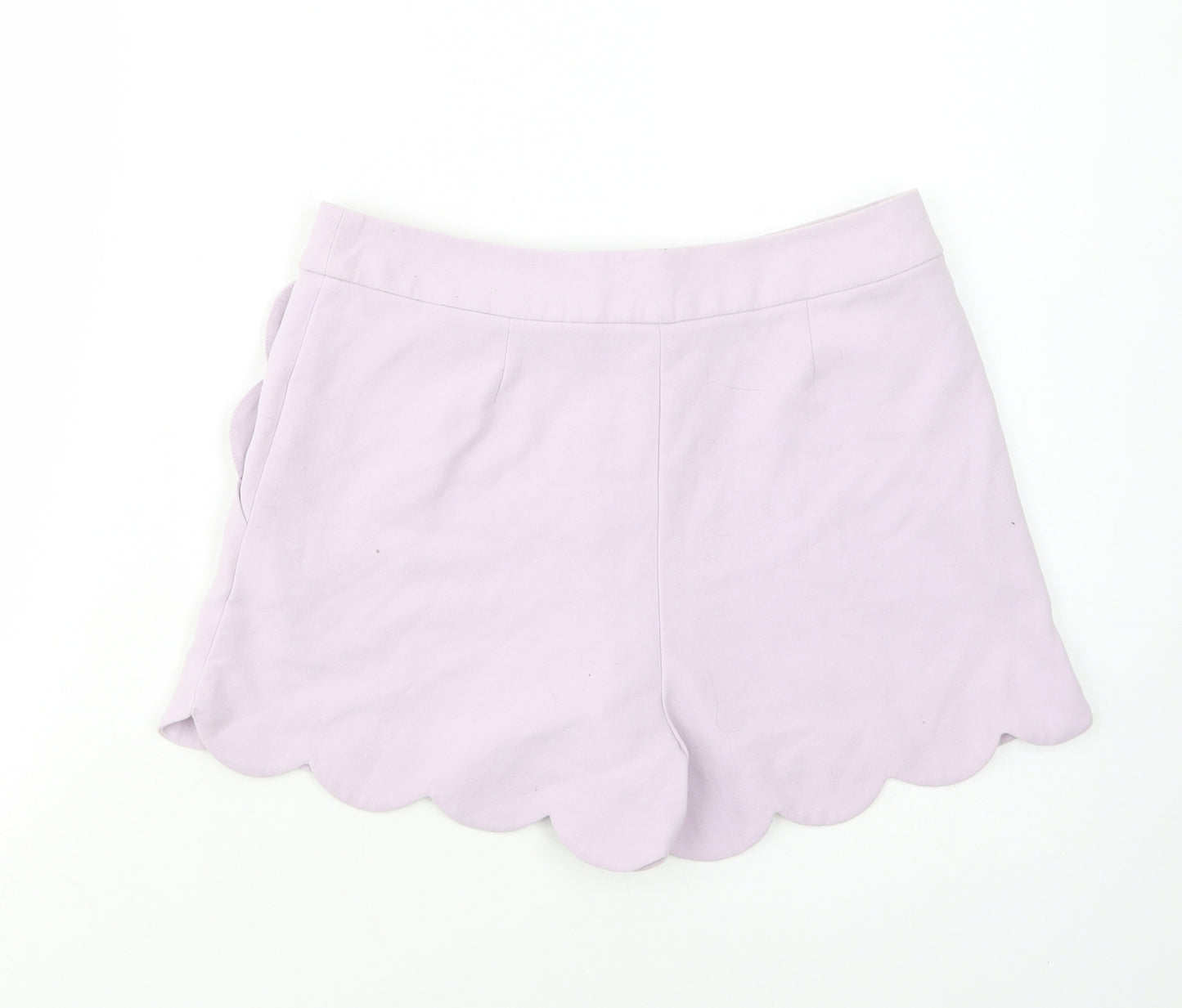 Atmosphere Womens Purple  Polyester Sailor Shorts Size 8 L3 in Regular Button