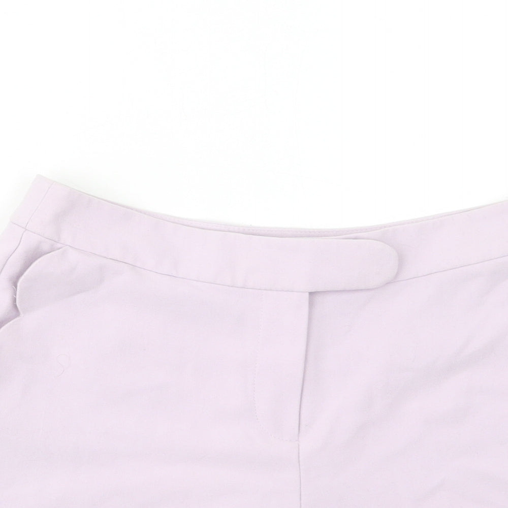 Atmosphere Womens Purple  Polyester Sailor Shorts Size 8 L3 in Regular Button