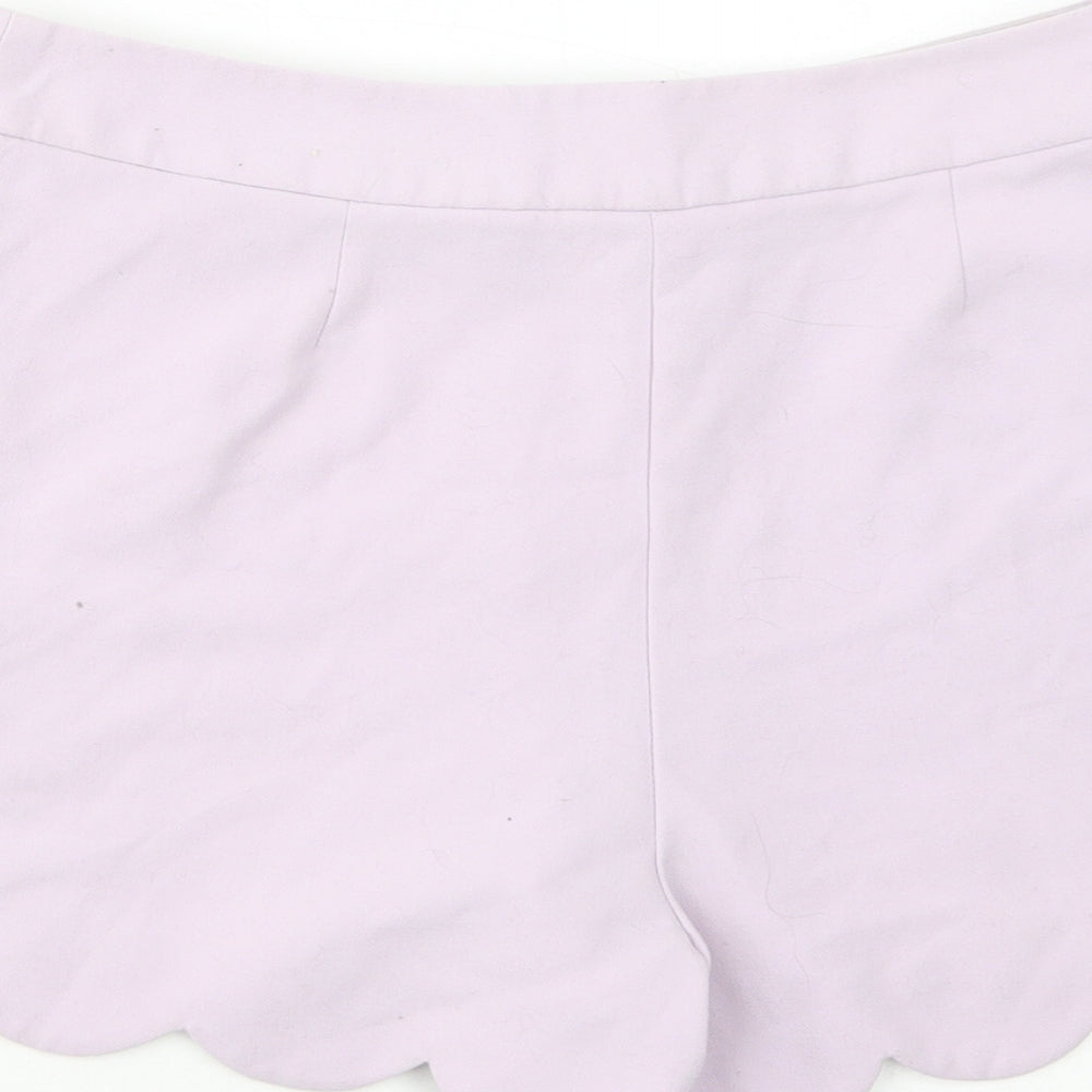 Atmosphere Womens Purple  Polyester Sailor Shorts Size 8 L3 in Regular Button