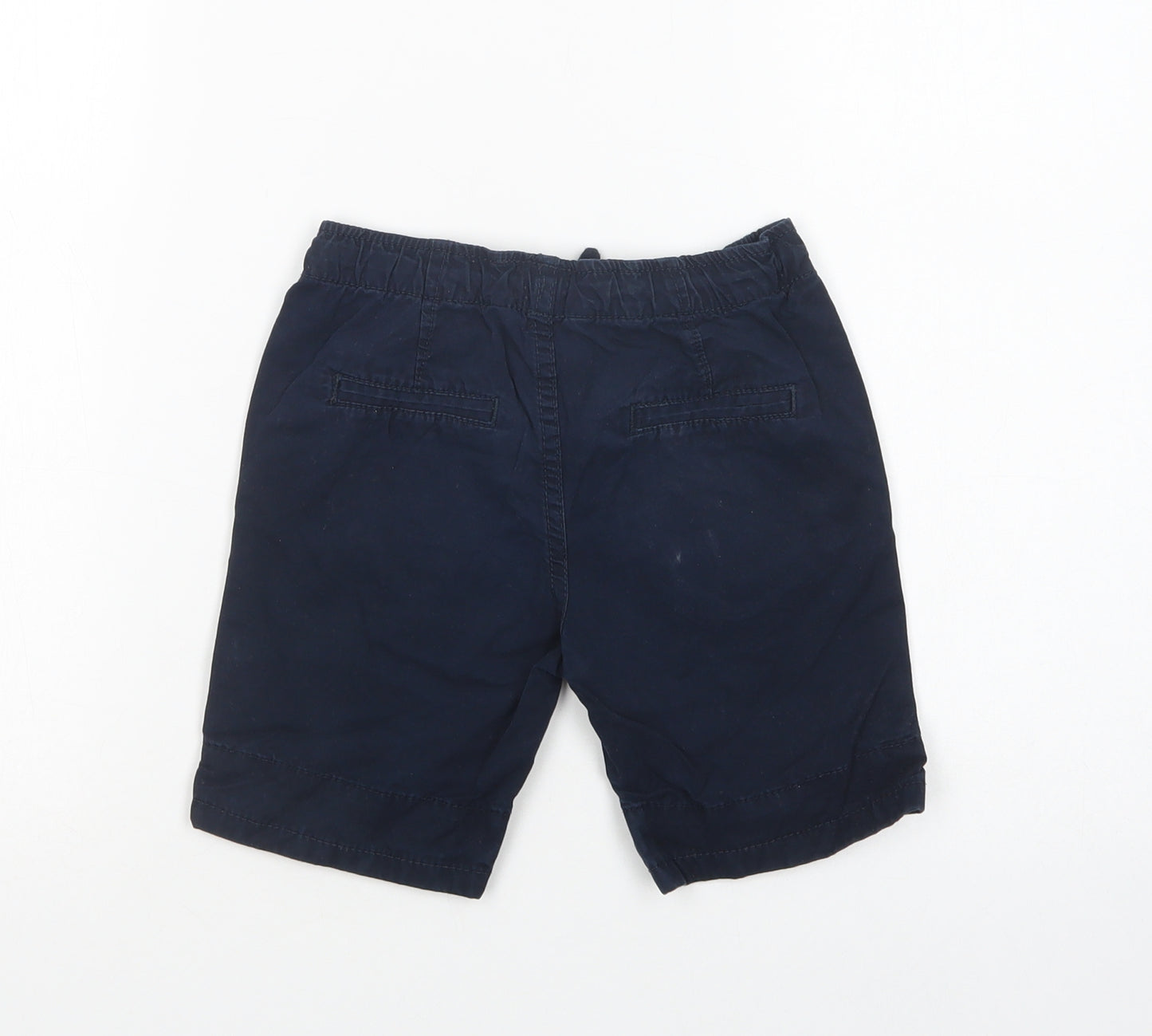 Urban Rascals Boys Blue  Cotton Chino Shorts Size 4-5 Years  Regular Drawstring