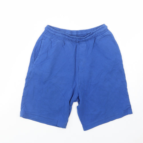 Pep & Co Boys Blue  Cotton Sweat Shorts Size 11-12 Years  Regular
