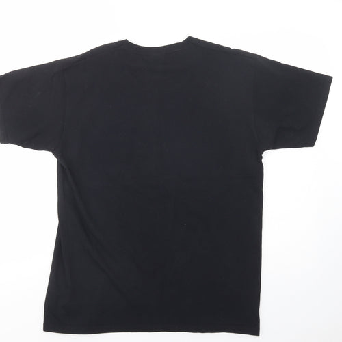 Fruit of the Loom Womens Black  Cotton Basic T-Shirt Size L Crew Neck - Toy Story 4