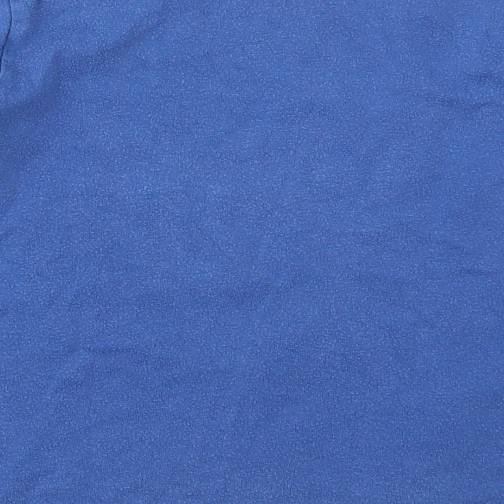 Gap Boys Blue  Cotton Basic T-Shirt Size 5 Years Crew Neck Pullover - Motorcycle