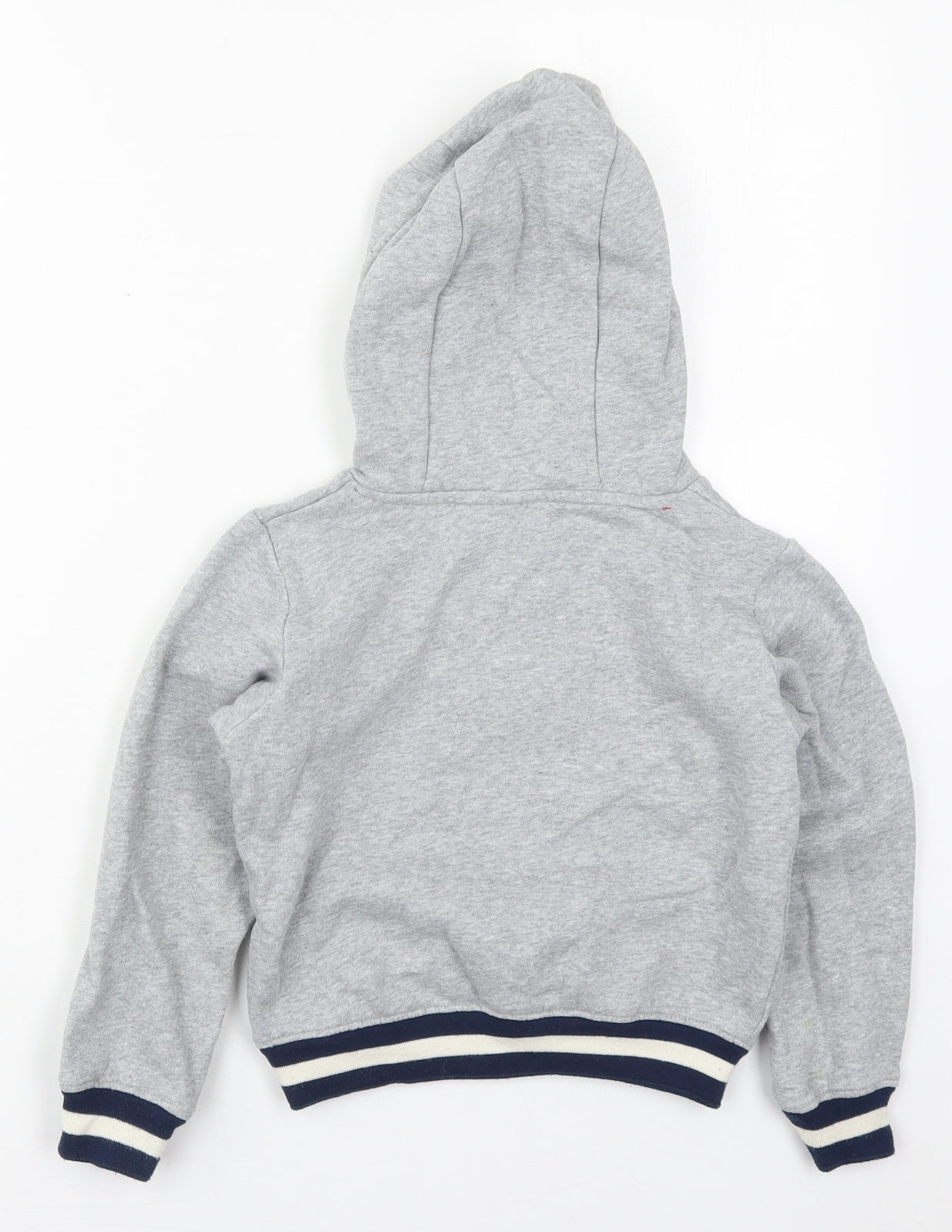 Disney Boys Grey  Cotton Pullover Hoodie Size S  Pullover - Mickey Mouse