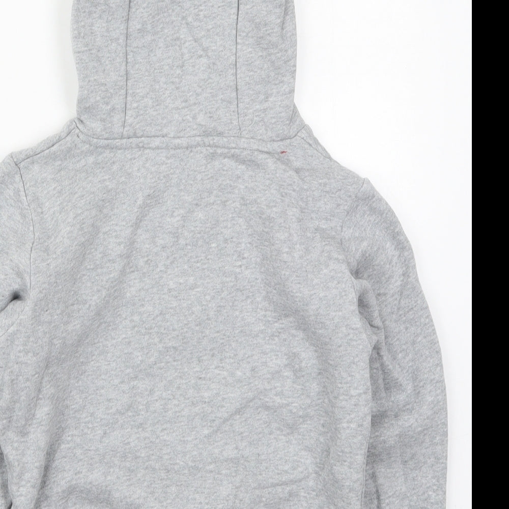 Disney Boys Grey  Cotton Pullover Hoodie Size S  Pullover - Mickey Mouse