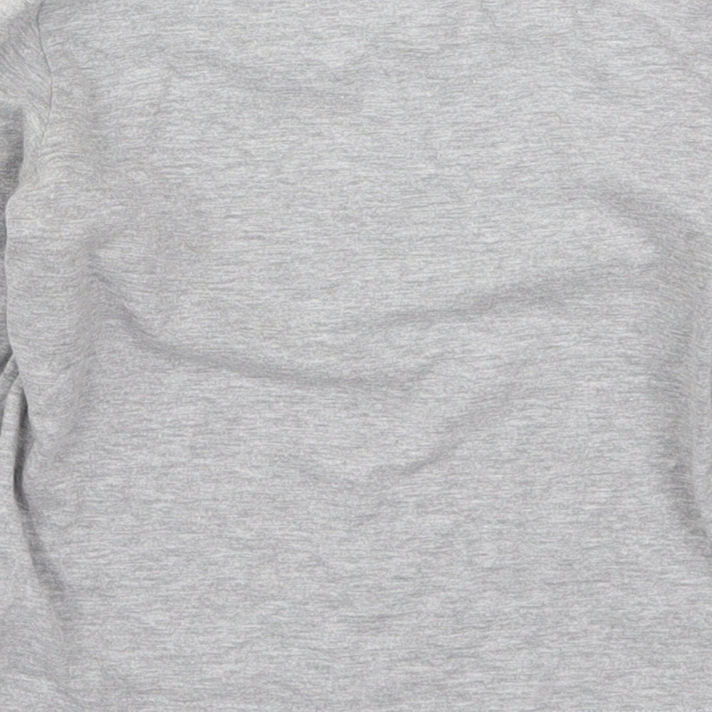 Primark Boys Grey  Cotton Basic T-Shirt Size 4-5 Years Crew Neck Pullover - Batman Force of Good