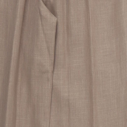 ASOS Womens Brown  Polyester Trousers  Size 8 L27.5 in Regular Hook & Eye