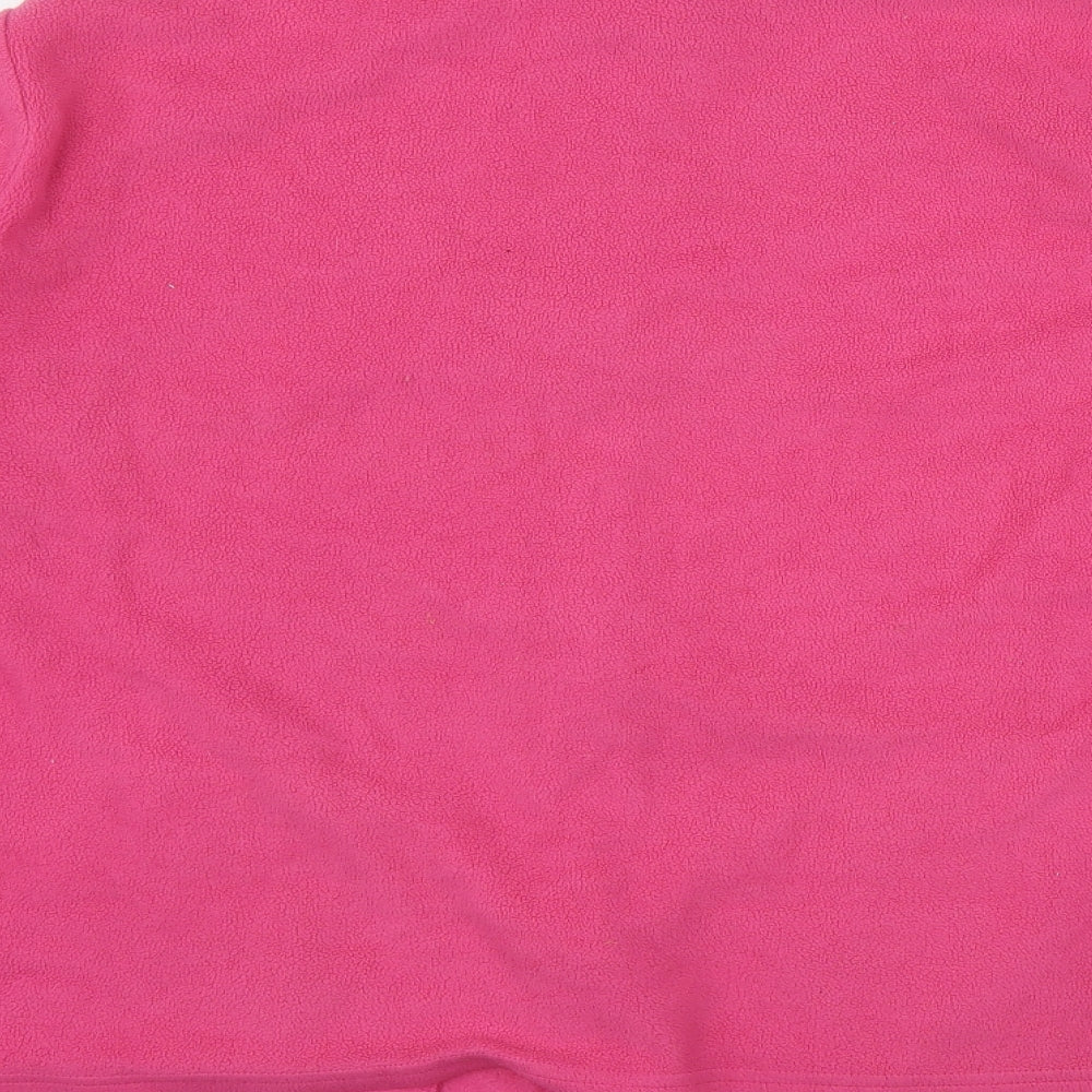 F&F Womens Pink  Polyester Full Zip Sweatshirt Size 22  Zip