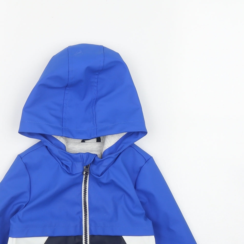 F&F Boys Blue   Jacket  Size 12-18 Months   Zip