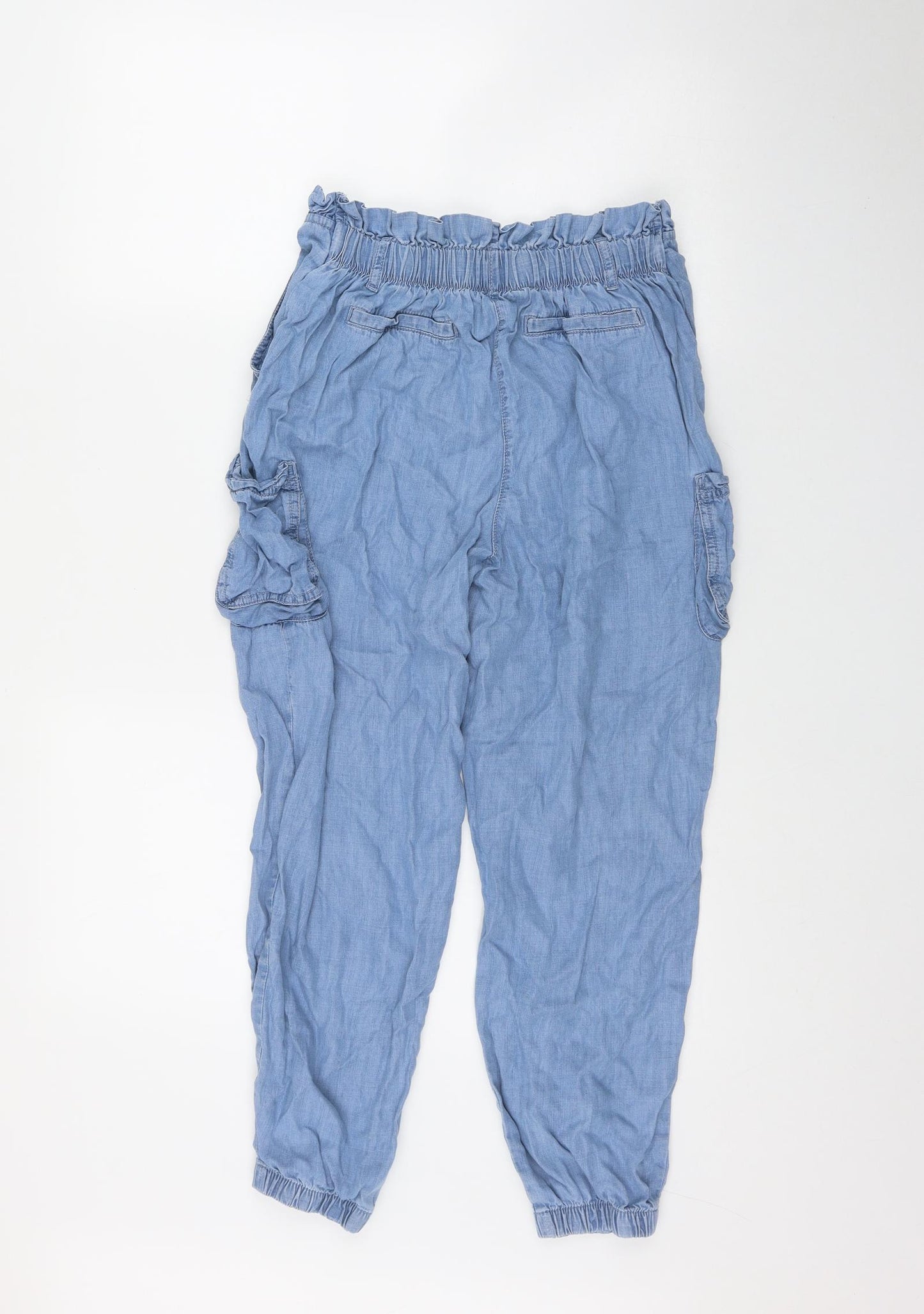 Matalan Girls Blue   Jogger Trousers Size 12 Years  Regular