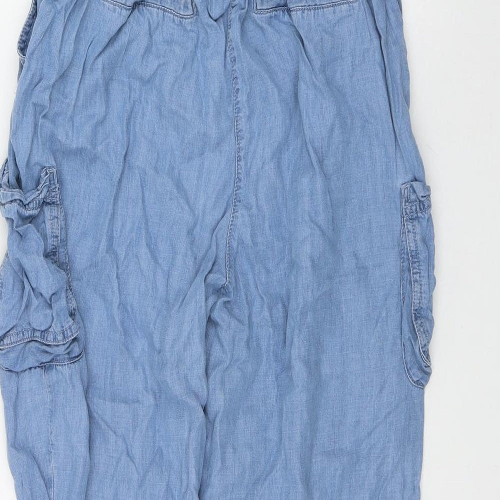 Matalan Girls Blue   Jogger Trousers Size 12 Years  Regular