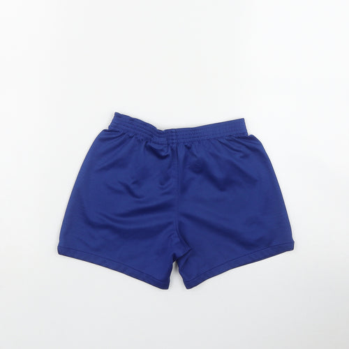 Nike  Boys Blue  Polyester Sweat Shorts Size 5-6 Years  Regular  - Chelsea FC