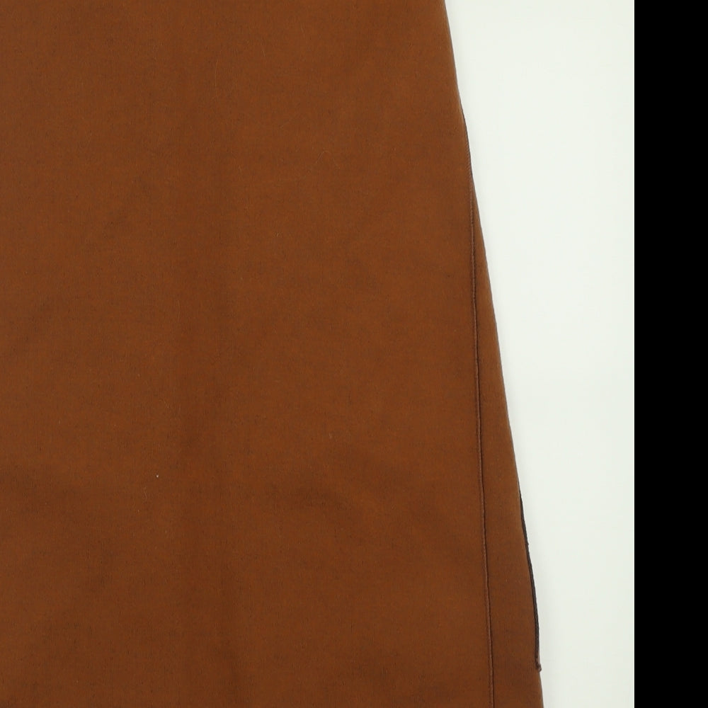 Dunnes Stores Womens Brown  Polyester Kimono Tank Size S V-Neck