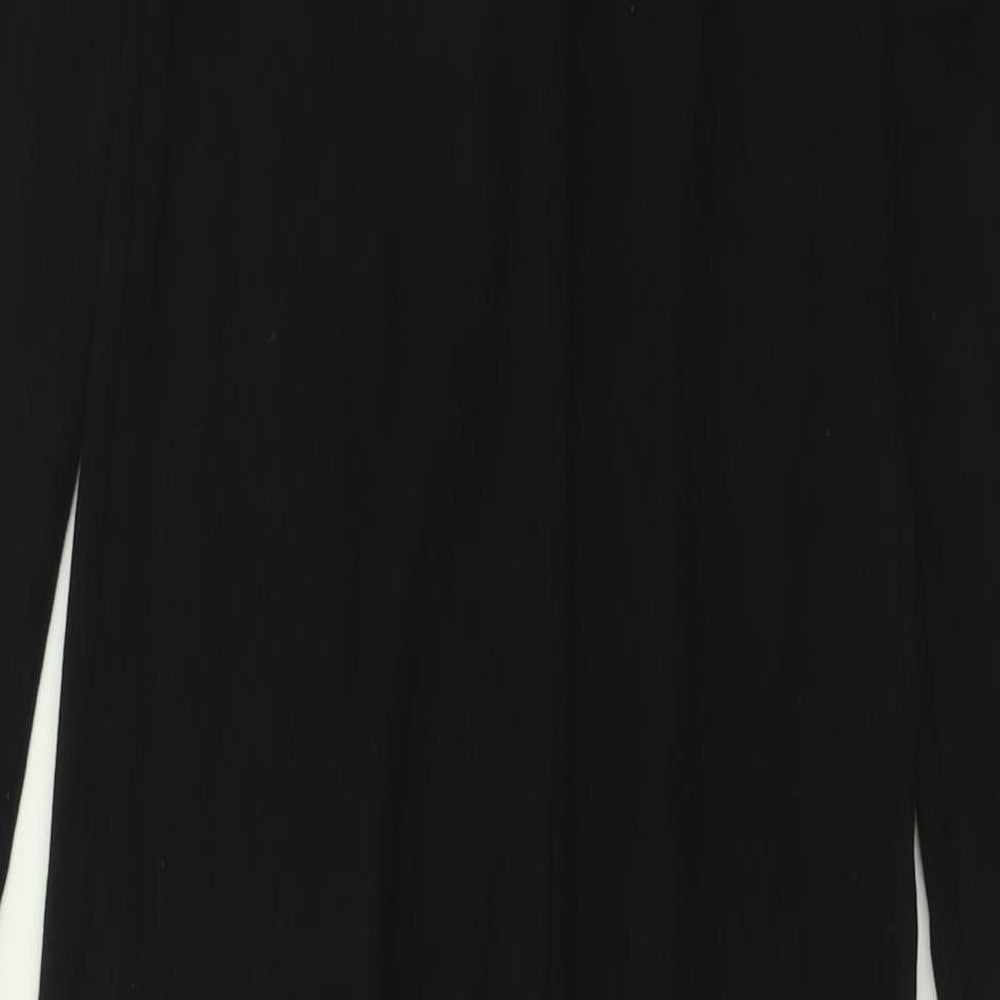 shgein Womens Black  Polyester Jumpsuit One-Piece Size XS  Zip