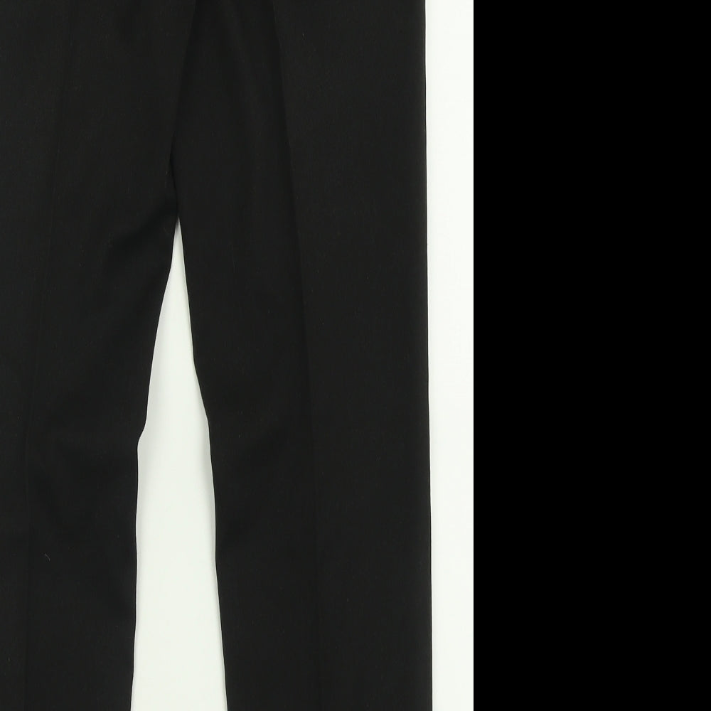 1880 Club Mens Black  Polyester Trousers  Size 32 L29 in Regular Button