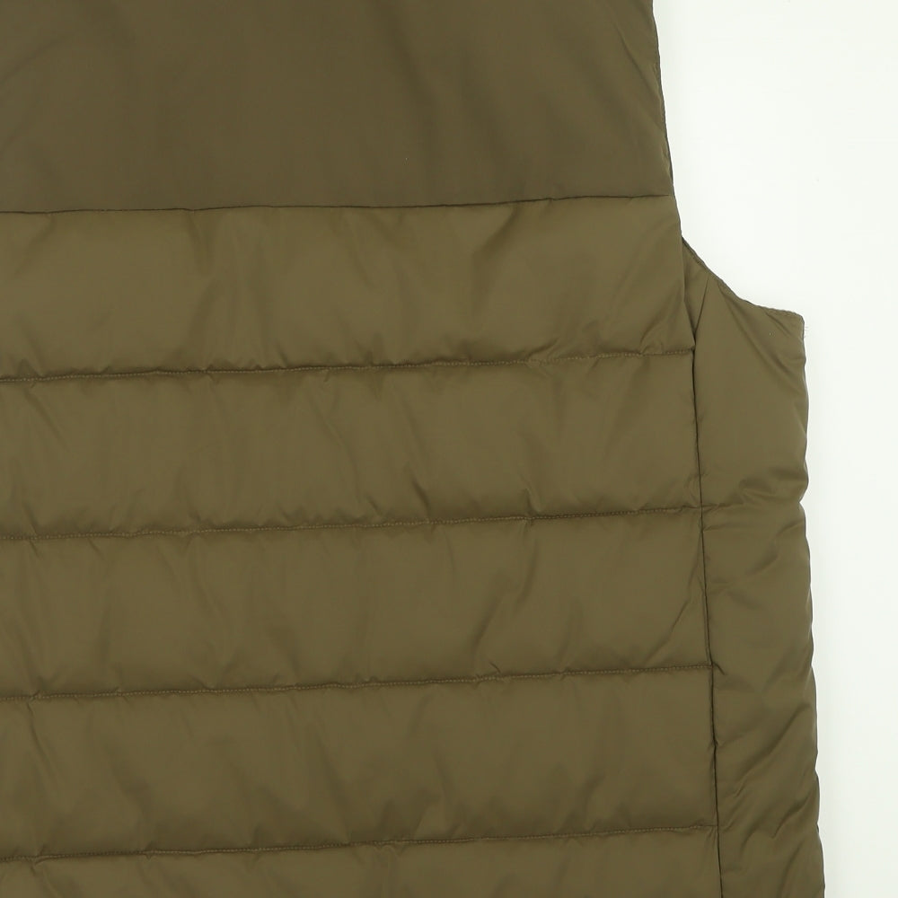 Peak Mens Green   Gilet Jacket Size XL  Zip