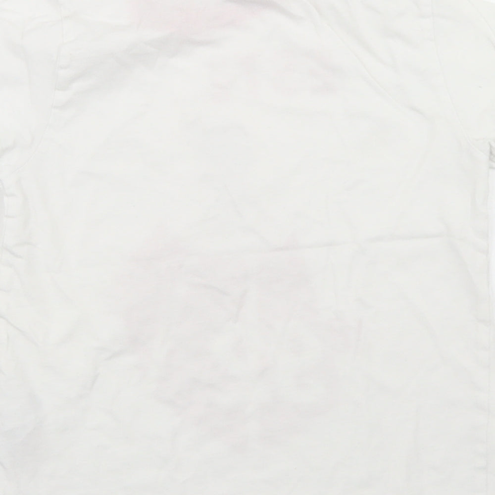Primark Boys White  Cotton Basic T-Shirt Size 5-6 Years Crew Neck  - Liverpool FC