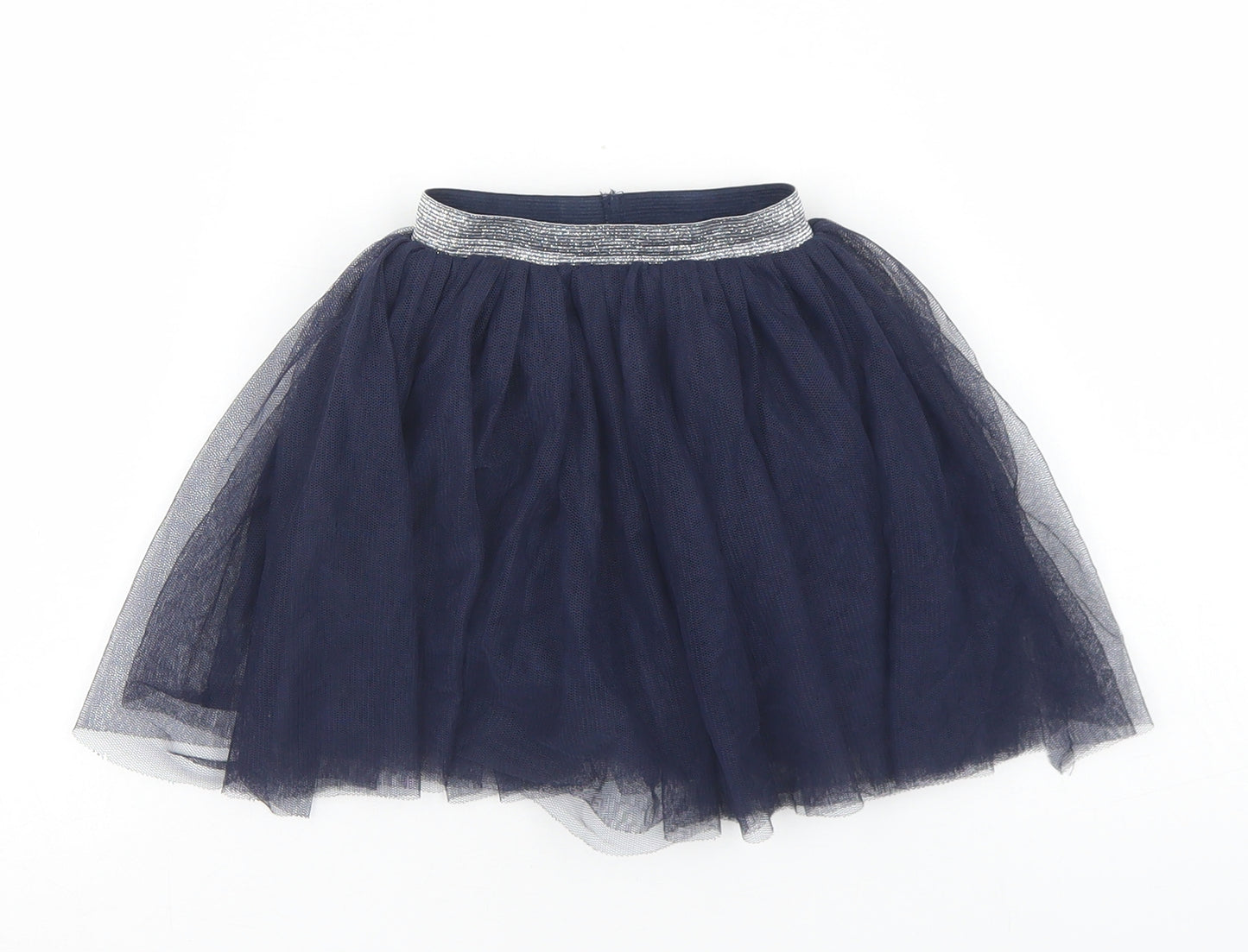 Dunnes Stores Girls Blue  Polyester Tutu Skirt Size 4 Years  Regular
