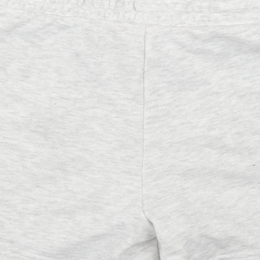 Primark Girls Grey  Cotton Sweat Shorts Size 8-9 Years  Regular Drawstring - California