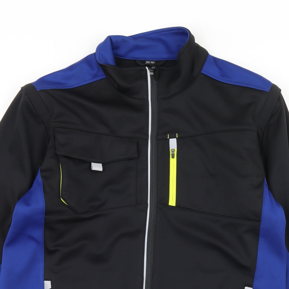 Preworn Mens Black   Jacket  Size M  Zip