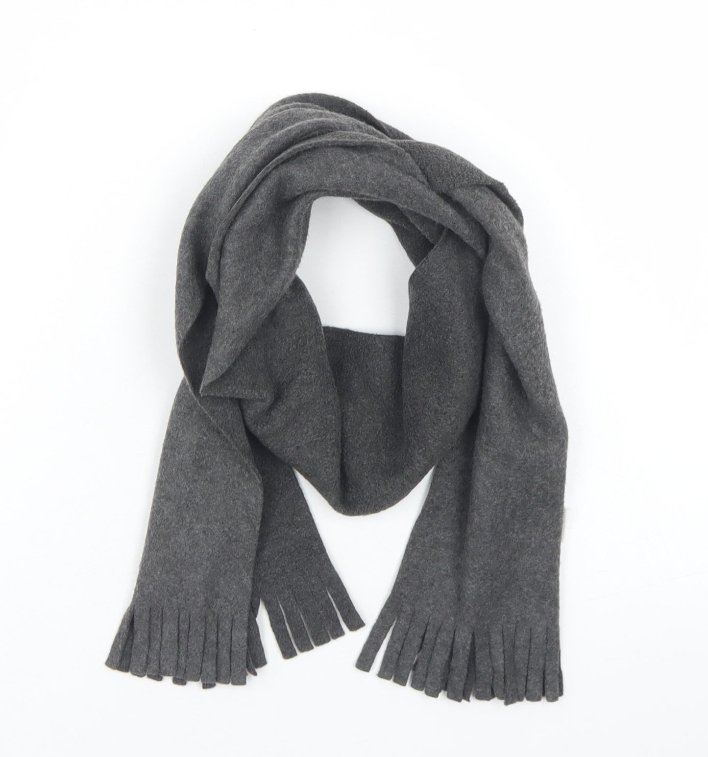 Preworn Womens Grey  Polyester  Scarf