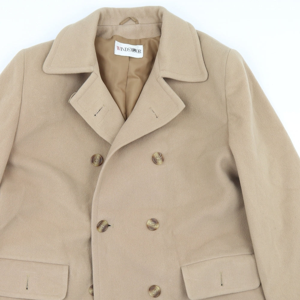 Windsmoor Womens Beige   Overcoat Coat Size 16  Button
