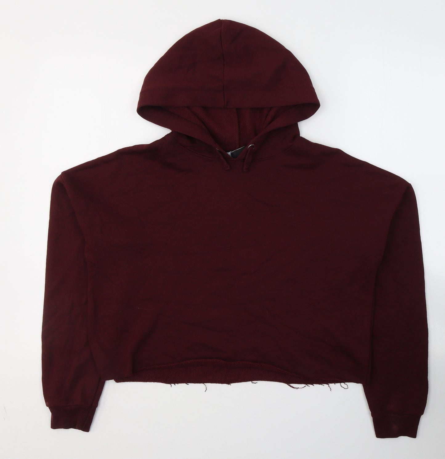 New Look Girls Red  Polyester Pullover Hoodie Size 14-15 Years  Pullover - NYC