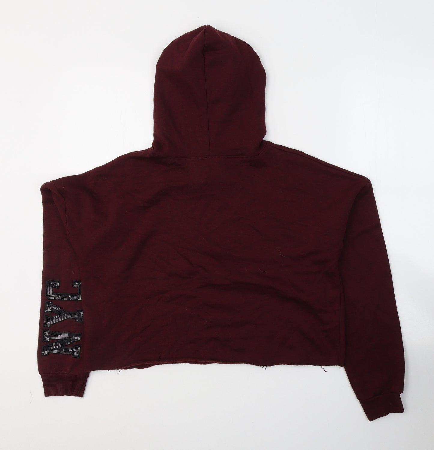 New Look Girls Red  Polyester Pullover Hoodie Size 14-15 Years  Pullover - NYC