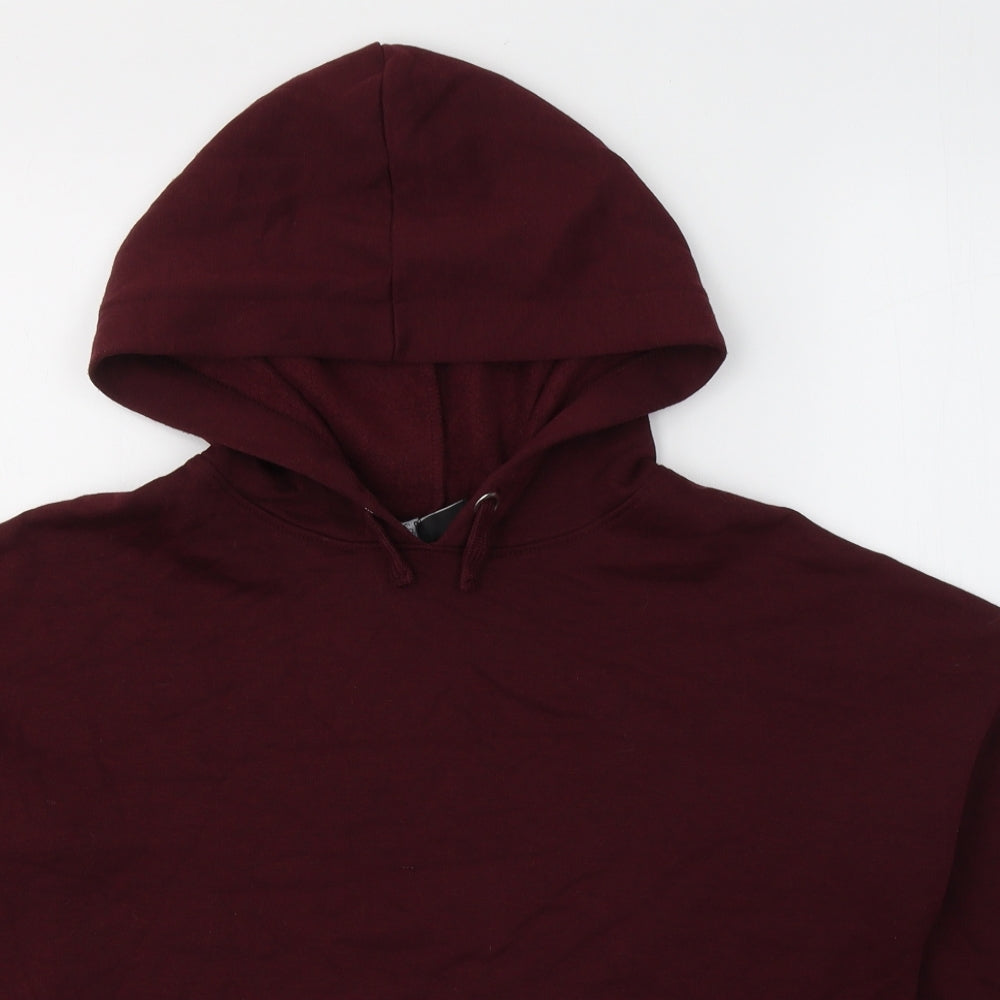 New Look Girls Red  Polyester Pullover Hoodie Size 14-15 Years  Pullover - NYC