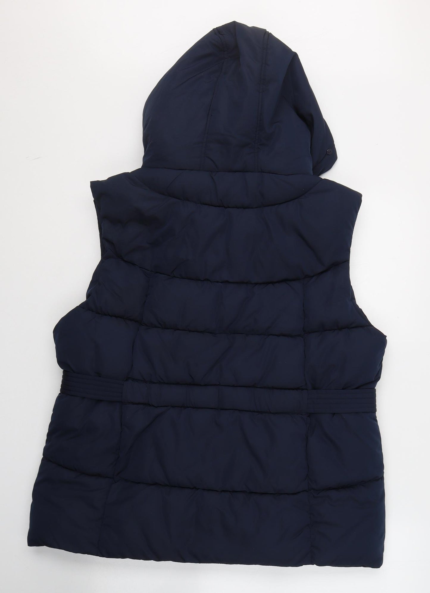 Nutmeg Womens Blue   Gilet Jacket Size 16  Zip - Puffer gilet