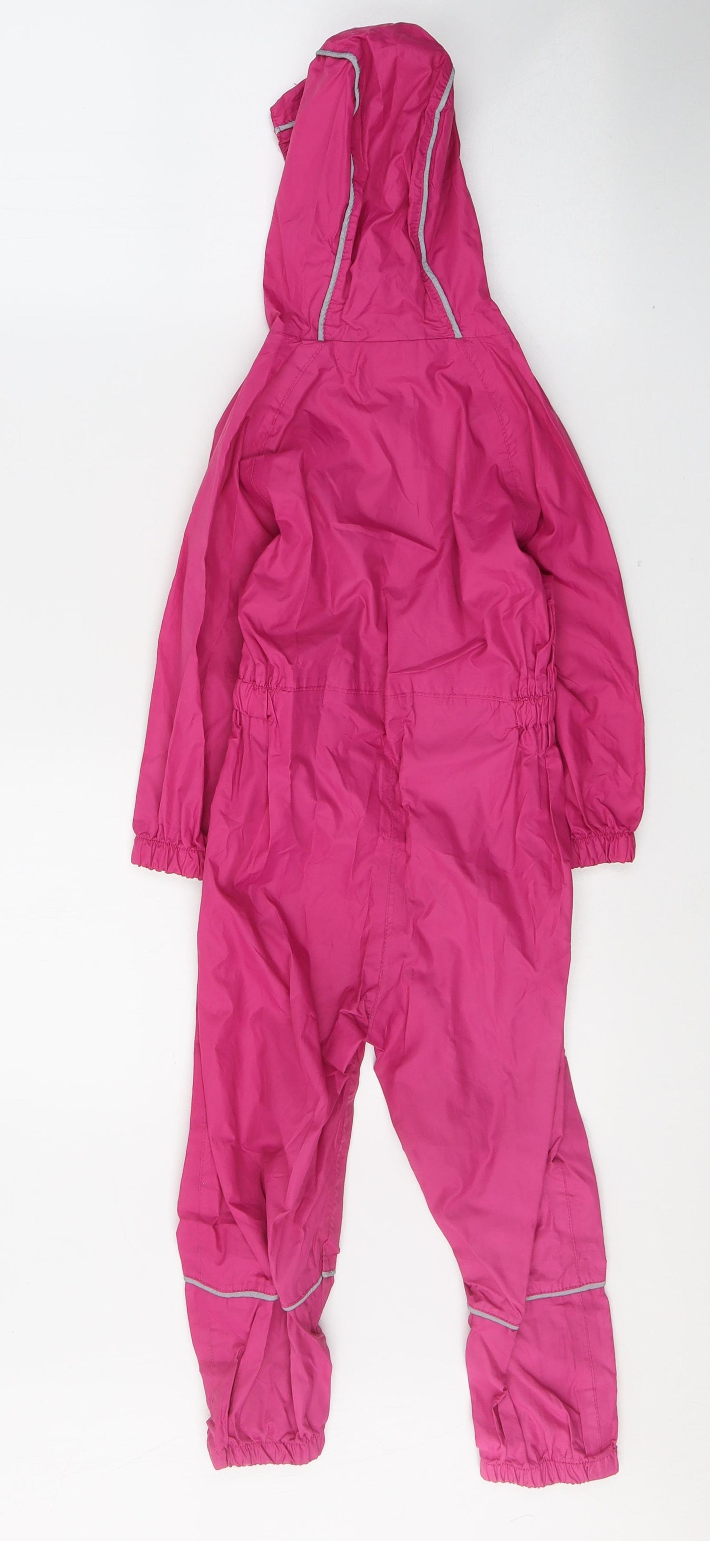 Peter Storm Girls Pink   Rain Coat Snowsuit Size 2-3 Years  Zip